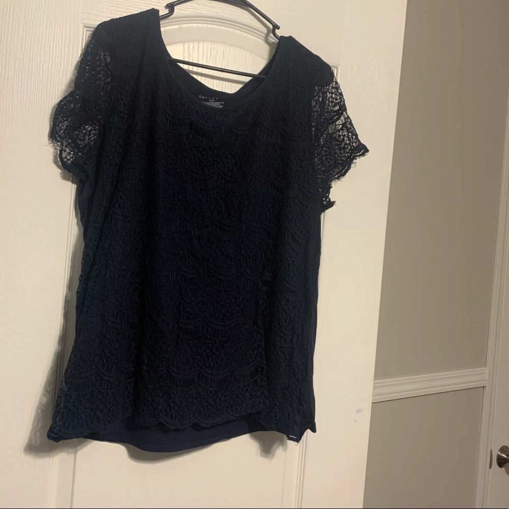 Lane Bryant Lace Top